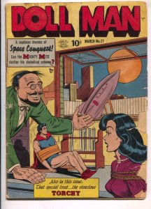 Doll Man  #27  1950 - Quality  -FR/G - Comic Book