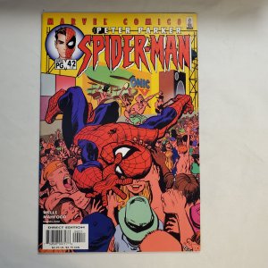 Peter Parker Spider-Man 42 Near Mint- Cover By Kyle Baker