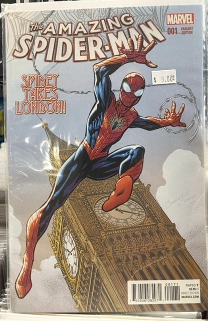 The Amazing Spider-Man #1 Bagley Cover (2015)