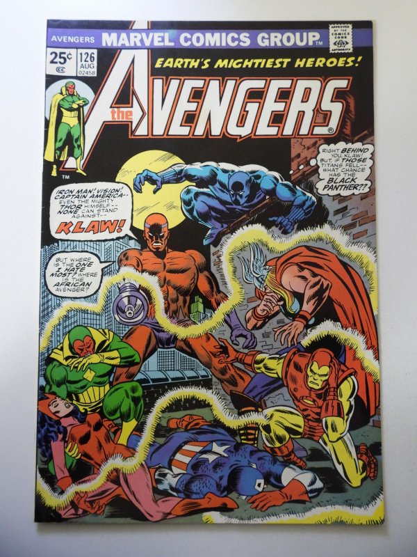 The Avengers #126 (1974) FN Condition MVS Intact