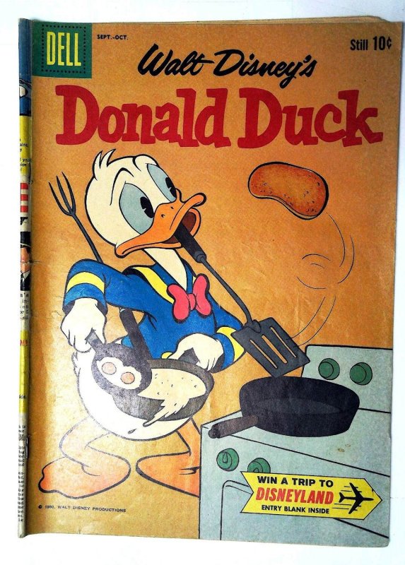 Donald Duck #73 (1960) Dell Comics 1st Print Comic Book
