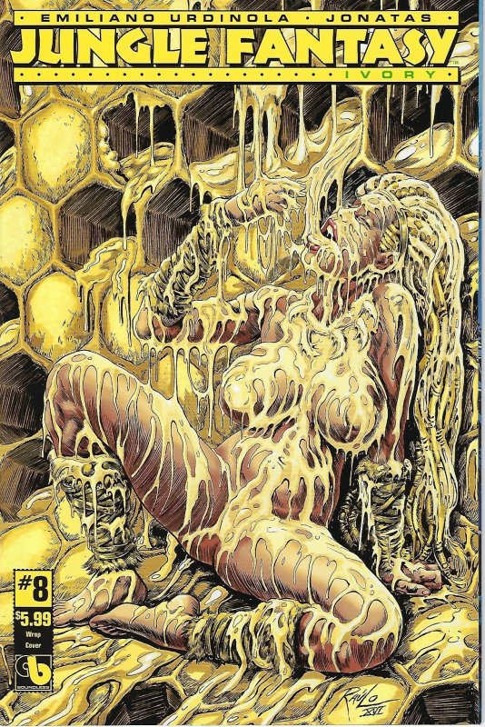 Jungle Fantasy: Ivory #8 Wrap Variant (2017) VF/NM