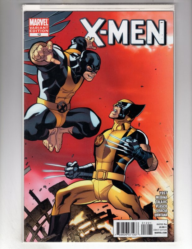 X-Men #12 Variant Cover (2011)  *FLAT-RATE SHIPPING!* / ECA12x