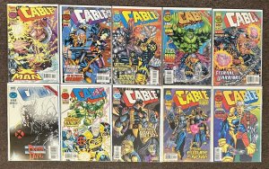 Cable #31,32,33,34,35,36,39,40,41,43 Marvel Comics 1996