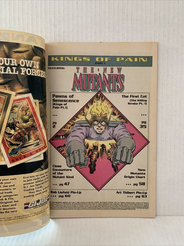 New Mutants Annual #7   (B)