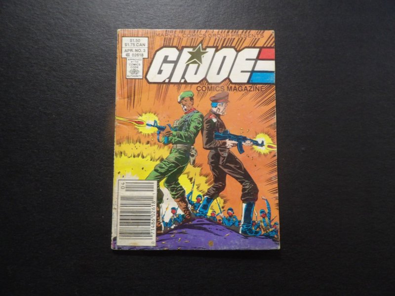 G.I. Joe: A Real American Hero #3 Comics Magazine Digest (1983) VG+