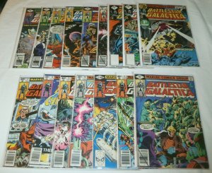 Battlestar Galactica V1 #1-23 (no 9,18,19,20) + Dynamite comic book lot of 34