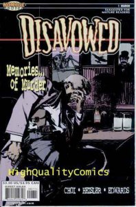 DISAVOWED #1 2 3 4 5, NM+, Murder, Choi, Detective, Intrigue, 2000