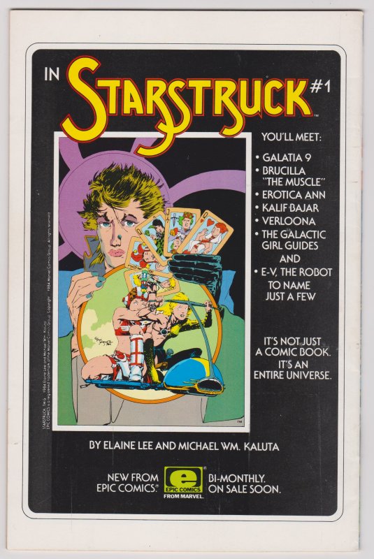 Alien Legion #6 (VF) 1984 series