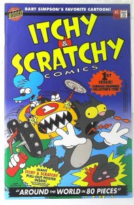Itchy & Scratchy Comics   #1, NM (Actual scan)