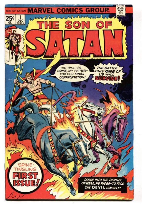 Son of Satan #1 comic book 1975- Marvel Bronze Age First issue