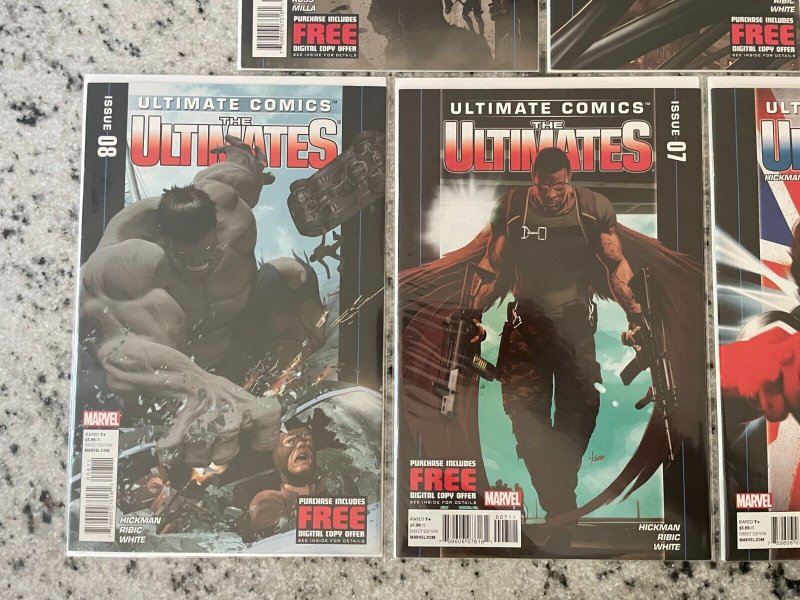 5 The Ultimates Marvel Comic Books # 6 7 8 9 10 NM Avengers Hulk Thor 4 CH23
