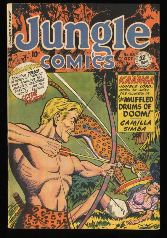 Jungle Comics #118 FN 6.0