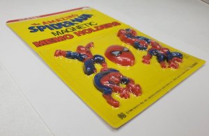Vintage Spider Man Magnetic Memo Holder NM  1980 Unpunched 
