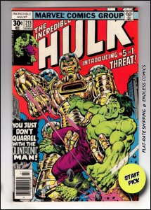 The Incredible Hulk #213 (1977)   7.5-8.0   [119•BI#01]