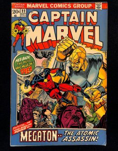 Captain Marvel (1968) #22