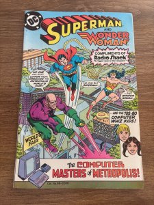 Superman & Wonder Woman VF- Presented By Radio Shack Comic Book 5 J437