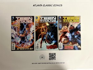 3 Teen Titans DC Comic Books # 27 28 29  Batman Superman Wonder Woman 53 JS11