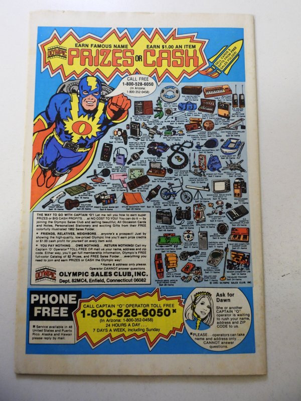 Marvel Super Hero Contest of Champions #2 (1982) FN+ Condition