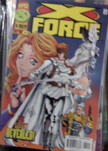 X-FORCE  #  61 1996 MARVEL DISNEY   mojo  spiral  shatterstar the secret reveale