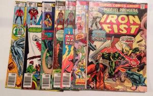 Marvel Premiere 7 Book Lot Set Run 17 29 33 34 42 49 55