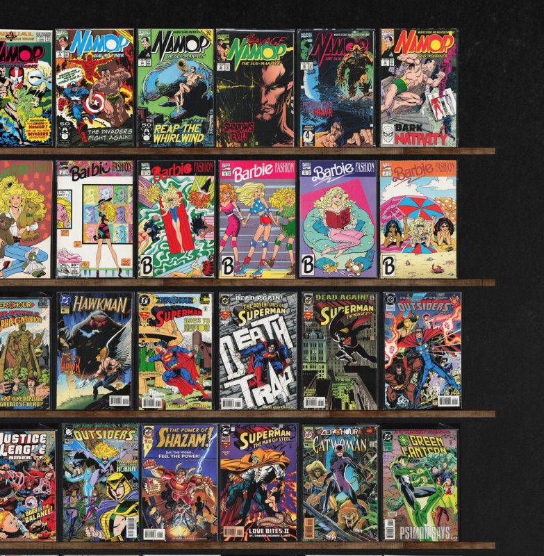 Huge Lot 150+ Comics with Namor, The Sub Mariner, Avengers West Coast & More!