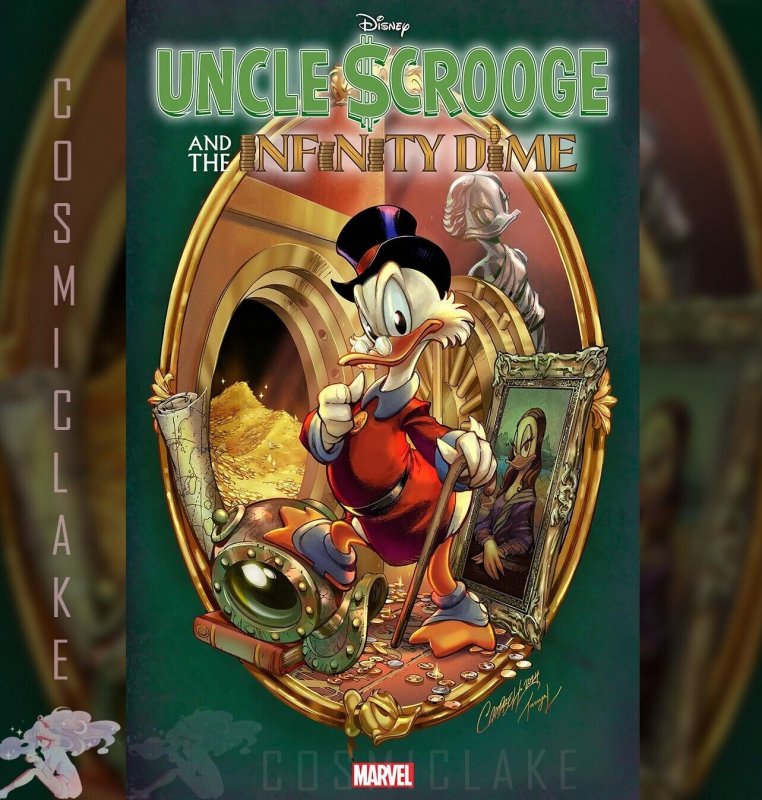 UNCLE SCROOGE AND INFINITY DIME #1 1:10 1:50 RATIO VARIANT BUNDLE PRE 6/19☪