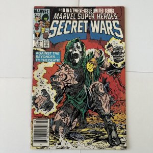 Marvel Super-Heroes Secret Wars #10 Newsstand Variant Marvel 1985 Doom Cover??