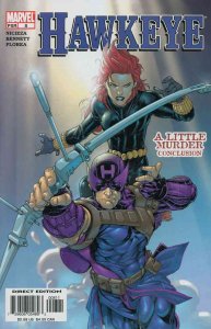 Hawkeye (3rd Series) #8 VF ; Marvel | Black Widow Last Issue