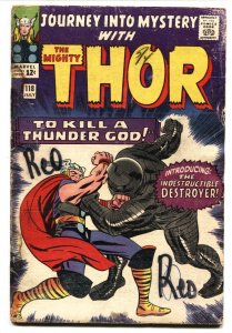 Journey Into Mystery #118  1965 - Marvel  -FR/G - Comic Book