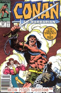 CONAN  (1970 Series)  (CONAN THE BARBARIAN) (MARVEL) #208 NEWSSTAND Fine