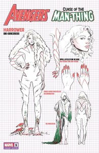 AVENGERS CURSE MAN-THING #1 CARNERO DESIGN 1:10 Variant (NEAR MINT)