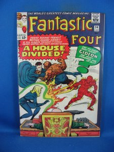 FANTASTIC FOUR 34 VF KIRBY MARVEL 1965 NICE