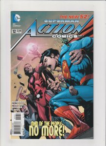 Action Comics #12 NM- 9.2 DC Comics New 52 Superman 2012 Grant Morrison