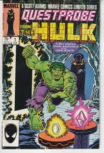 Questprobe # 1  Alien seeks the power of the HULK !