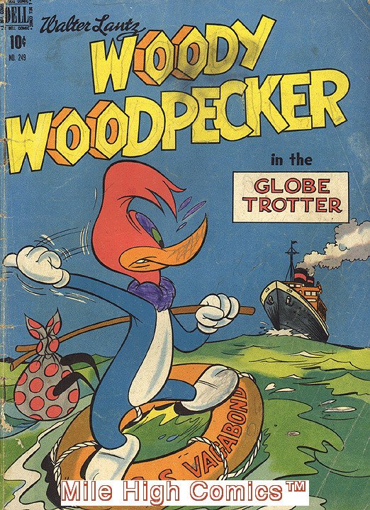 WOODY WOODPECKER (1947 Series) (DELL) #1 FC #249 Good Comics Book | Comic Books - Golden Age, Dell, Woody Woodpecker, Funny Animal / HipComic WOODY WOODPECKER (1947 Series) (DELL) #1 FC #249 Good Comics Book | Comic Books - Golden Age, Dell, Woody Woodpecker, Funny Animal / HipComic