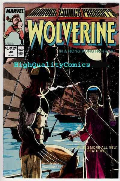 MARVEL COMICS PRESENTS #40, NM+, Wolverine, X-men, Buscema, Hercules