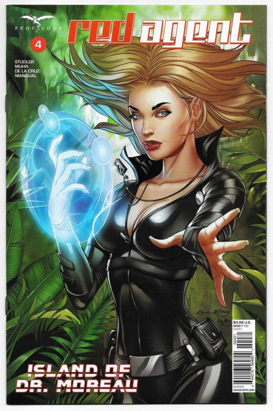 Red Agent Island Of Dr Moreau #4 Cvr C McCoy (Zenescope, 2020) NM