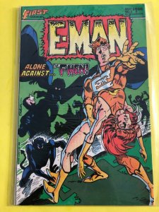 E-MAN   #2  1983  FIRST COMICS  /  PREMIERE ISSUE  /  UNREAD  /  NM / +