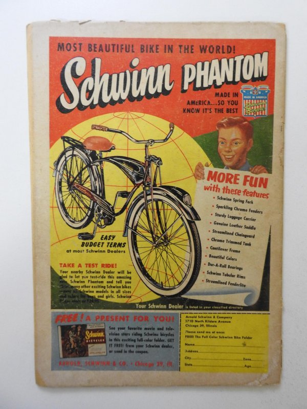 Superboy #52 (1956) GD/VG Condition! 1 in spine split, moisture stain