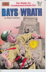 DAYS OF WRATH #4 (1994) Glossy, new, white paper!