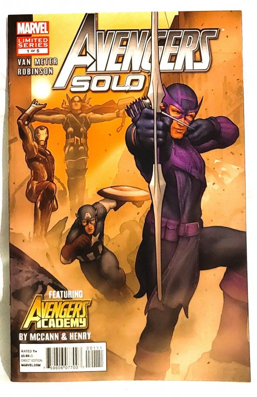 AVENGERS Solo #1 Hawkeye Avengers Academy (Marvel 2011)