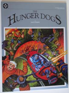 HUNGER DOGS gn, VF/NM, Signed Jack Kirby, 1985, TPB 1st, Darkseid kills Himon