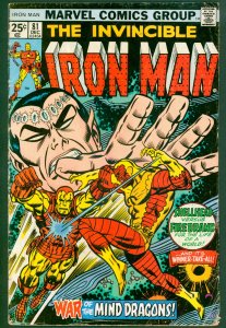 Iron Man 81 VG 4.0 Marvel 1975