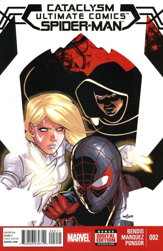 Cataclysm: Ultimate Spider-Man #2 VG ; Marvel | low grade comic Miles Morales Ga