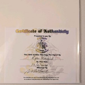 Mirka Andolfo's Mercy #1 VF/NM Ryan Kincaid Virgin ECCC Exclusive Signed W/COA