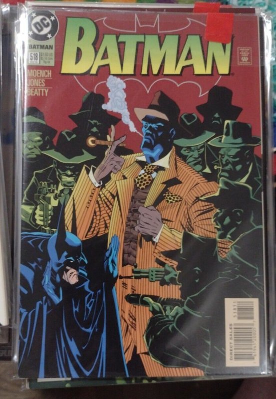 Batman # 518 1995  DC comics    robin tim drake BLACK MASK