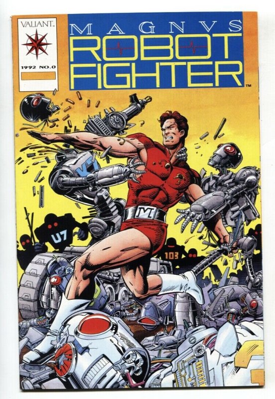 MAGNUS ROBOT FIGHTER #0-Valiant comic book NM- 