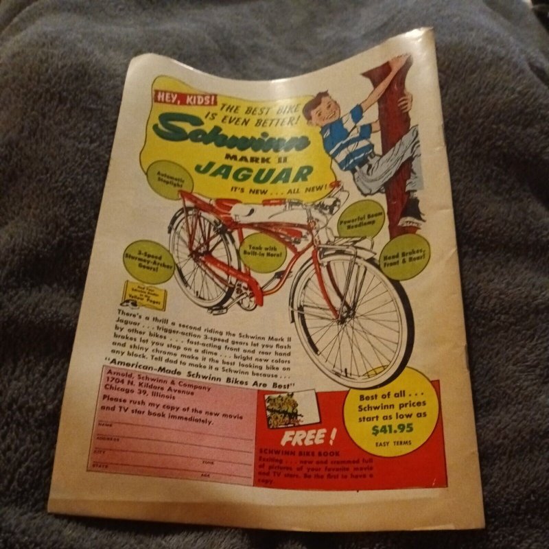 Joe Palooka #102 Harvey comics 1957 Madman's Machine silver Age humphrey cover