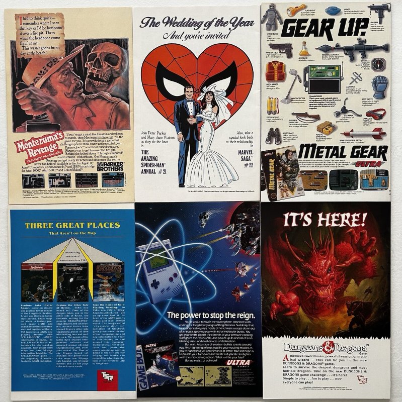 New Mutants Annual #1,3,4,5,6,7 1984 Lot X-Men Series 1 Marvel Comics Nm